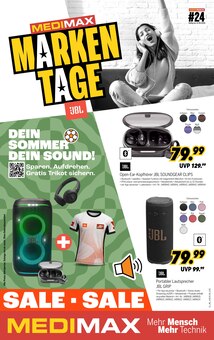 Kopfhörer im MEDIMAX Prospekt "TEAM FAMILIENKINO: FUSSBALL FÜR DIE GANZE FAMILIE MIT SAMSUNG" mit 16 Seiten (Mönchengladbach)