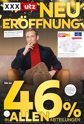 XXXLutz Möbelhäuser Möbel & Einrichtung Prospekt der aktuellen Woche mit 22 Seiten, gültig von 26.05.2025 bis 08.06.2025, in Herscheid und Umgebung Aktueller XXXLutz Möbelhäuser Möbel & Einrichtung Prospekt in Herscheid und Umgebung, "NEUERÖFFNUNG" mit 22 Seiten, 26.05.2025 - 08.06.2025