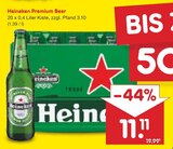 Premium Beer Angebote von Heineken bei Netto Marken-Discount Sassenberg für 11,11 €