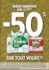 Intermarché Super Ueberkumen - Promo -50 % remise immédiate sur le 2ème sur tout VOLVIC Promo -50 % remise immédiate sur le 2ème sur tout VOLVIC à dans le catalogue Intermarché Super à Ueberkumen