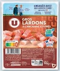 Gros Lardons Fumés à l'Ancienne - U en promo chez Super U Gros Lardons Fumés à l'Ancienne - U dans le catalogue Super U