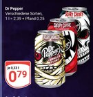 Dr Pepper im Angebot bei GLOBUS in Pulheim Dr Pepper Angebote bei GLOBUS Pulheim für 0,79 €