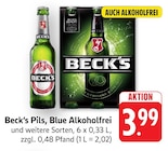 EDEKA - Pils Angebot im Prospekt Pils bei EDEKA im Prospekt "" für 3,99 €