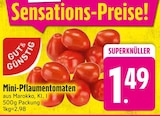 Mini-Pflaumentomaten im EDEKA Prospekt zum Preis von 1,49 €