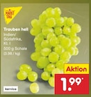 Trauben hell bei Netto Marken-Discount im Schwalmtal Prospekt für 1,99 €