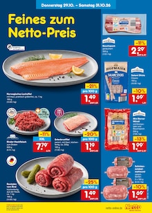 Wurst im Netto Marken-Discount Prospekt "Aktuelle Angebote" mit 72 Seiten (Leverkusen)