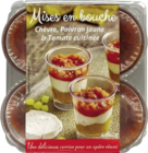 Mises en bouche chèvre, poivron jaune et tomate cuisinée - Lidl à Valence Mises en bouche chèvre, poivron jaune et tomate cuisinée en promo chez Lidl Valence à 3,49 €