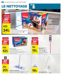 Offre Balai Serpillère dans le catalogue Carrefour du moment à la page 6