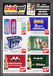 Aktueller Trinkgut Discounter Prospekt in Neckarsulm und Umgebung, "Aktuelle Angebote" mit 2 Seiten, 29.06.2026 - 04.07.2026