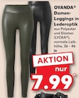 Damen-Leggings in Lederoptik bei Kaufland im Lünen Prospekt für 7,99 €