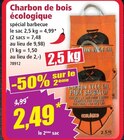 Charbon de bois écologique - Norma à Lunéville Charbon de bois écologique en promo chez Norma Lunéville à 2,49 €