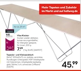 Tapezier- und Vielzwecktisch für 7,29 € bei Hellweg im Angebot Tapezier- und Vielzwecktisch im aktuellen Hellweg Prospekt