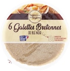 6 galettes bretonnes de blé noir - Saveurs de nos Régions dans le catalogue Lidl