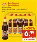 Aktuelle Cola Angebote bei Netto Marken-Discount in Lahr (Schwarzwald) Aktuelles Cola-Mix oder Cola-Mix Zero Angebot bei Netto Marken-Discount in Lahr (Schwarzwald) ab 6,49 €