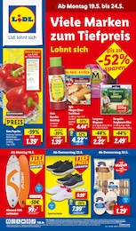 Lidl Prospekt für Kreba-Neudorf mit 66} Seiten Lidl Prospekt für Kreba-Neudorf: "LIDL LOHNT SICH", 66 Seiten, 19.05.2025 - 24.05.2025