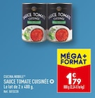 SAUCE TOMATE CUISINÉE - CUCINA NOBILE dans le catalogue Aldi