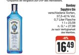 Sapphire Gin im Angebot bei nah und gut in Jena Sapphire Gin Angebote von Bombay bei nah und gut Jena für 16,49 €