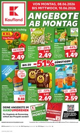 Kaufland Supermarkt Prospekt der aktuellen Woche mit 59 Seiten, gültig von 08.06.2026 bis 10.06.2026, in Dinklage und Umgebung Aktueller Kaufland Supermarkt Prospekt in Dinklage und Umgebung, "Hier bin ich richtig" mit 59 Seiten, 08.06.2026 - 10.06.2026