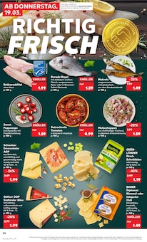 Grünländer Angebot im Kaufland Prospekt, gültig von 16.03.2026 bis 18.03.2026 Grünländer Angebot im aktuellen Kaufland Prospekt auf Seite 36