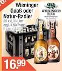 Getränke City - Wieninger Goaß oder Natur-Radler Angebot im Prospekt Wieninger Goaß oder Natur-Radler bei Getränke City im Prospekt "" für 16,99 €