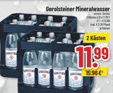 Mineralwasser im Angebot bei Trinkgut in Frechen Mineralwasser Angebote von Gerolsteiner bei Trinkgut Frechen für 11,99 €