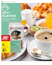 Tassimo Angebote im Prospekt "PETIT-DÉJEUNER" von Carrefour Market Tassimo Angebote im Prospekt "PETIT-DÉJEUNER" von Carrefour Market auf Seite 4