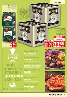 Bier im aktuellen EDEKA Prospekt (Hamm) Bier im EDEKA Prospekt "Aktuelle Angebote" mit 30 Seiten (Hamm)