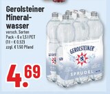 Mineralwasser Angebote von Gerolsteiner bei Trinkgut Wolfenbüttel für 4,69 €