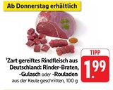 Aktuelles Zart gereiftes Rindfleisch aus Deutschland Angebot bei EDEKA in Koblenz ab 1,99 €