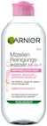 Mizellen Reinigungswasser von Garnier für 3,49 € bei REWE im Angebot Mizellen Reinigungswasser von Garnier im aktuellen REWE Prospekt