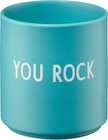 dm-drogerie markt Wittmund - Lieblingsbecher aus Porzellan "YOU ROCK", aquablau (300 ml) Angebot im Prospekt Lieblingsbecher aus Porzellan "YOU ROCK", aquablau (300 ml) bei dm-drogerie markt im Wittmund Prospekt für 19,95 €