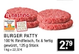 BURGER PATTY im Angebot bei EDEKA in Gladbeck BURGER PATTY Angebote von RASTING bei EDEKA Gladbeck für 2,79 €