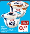 Milchreis von Müller im aktuellen ALDI SÜD Prospekt für 0,39 €
