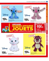 Offre Peluche dans le catalogue Carrefour du moment à la page 17