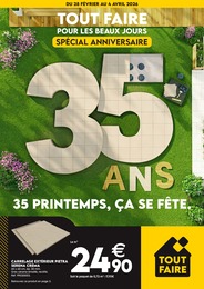 Offre Carrelage Terrasse dans le catalogue Tout Faire du moment à la page 1