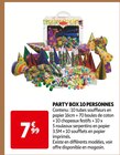 Party box 10 personnes dans le catalogue Auchan Supermarché