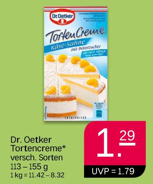 Tortencreme