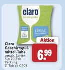 Aktuelles Geschirrspülmittel-Tabs Angebot bei combi in Hannover ab 6,99 €
