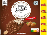 8 glaces vanille amandes - BON GELATI en promo à 4,99 € chez Lidl 8 glaces vanille amandes - BON GELATI dans le catalogue Lidl