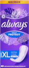 Daily Protect Slipeinlagen von Always für 2,59 € bei budni im Angebot Daily Protect Slipeinlagen von Always im aktuellen budni Prospekt