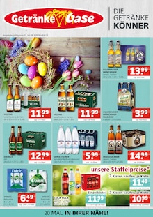 Veltins im Getränke Oase Prospekt "Aktuelle Angebote" mit 4 Seiten (Ahlen)