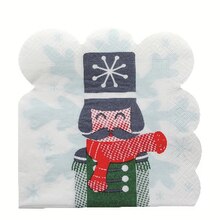 LES 20 SERVIETTES FORME NOËL à Stokomani dans Linas LES 20 SERVIETTES FORME NOËL à Stokomani dans Linas