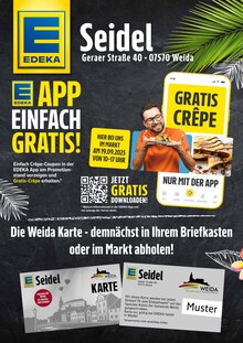 Aktueller EDEKA Prospekt für Weida und Ungebung, Seiten zum blättern EDEKA Prospekt Male Deinen Einkaufswagen aus! mit Seiten in Weida und Umgebung