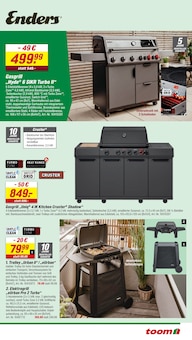 Gasgrill im toom Baumarkt Prospekt "Respekt, wer's selber macht." mit 26 Seiten (Fürth)