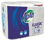 Essuie-tout Classic Blanc - Apta à 2,59 € dans le catalogue Intermarché