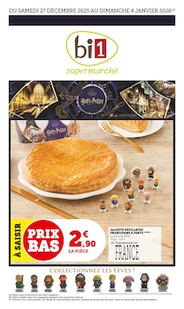 Catalogue Bi1 de la semaine 52, "bi1 supermarché", page 1, 27/12/2025 - 31/12/2025 Prospectus Bi1 en cours, "bi1 supermarché", page 1 sur 18