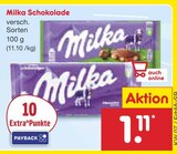 Schokolade bei Netto Marken-Discount im Eging a.See Prospekt für 1,11 €