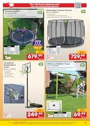 Fussballtor im Netto Marken-Discount Prospekt "netto-online.de - Exklusive Angebote" auf Seite 29