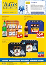 Netto Marken-Discount Prospekt für Hannover: "DER ORT, AN DEM DU IMMER AUSGEZEICHNETE PREISE FINDEST.", 2 Seiten, 29.09.2025 - 04.10.2025