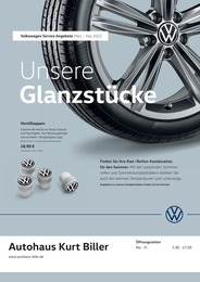 Volkswagen Prospekt für Sankt Englmar mit 1 Seite Volkswagen Prospekt für Sankt Englmar: Unsere Glanzstücke, 1 Seite, 01.03.2022 - 31.05.2022